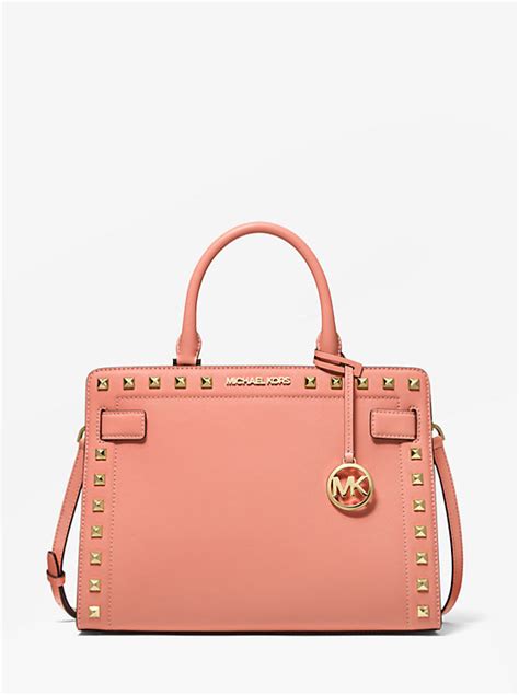 michael kors md ew satchel|Rayne Medium Saffiano Leather Satchel .